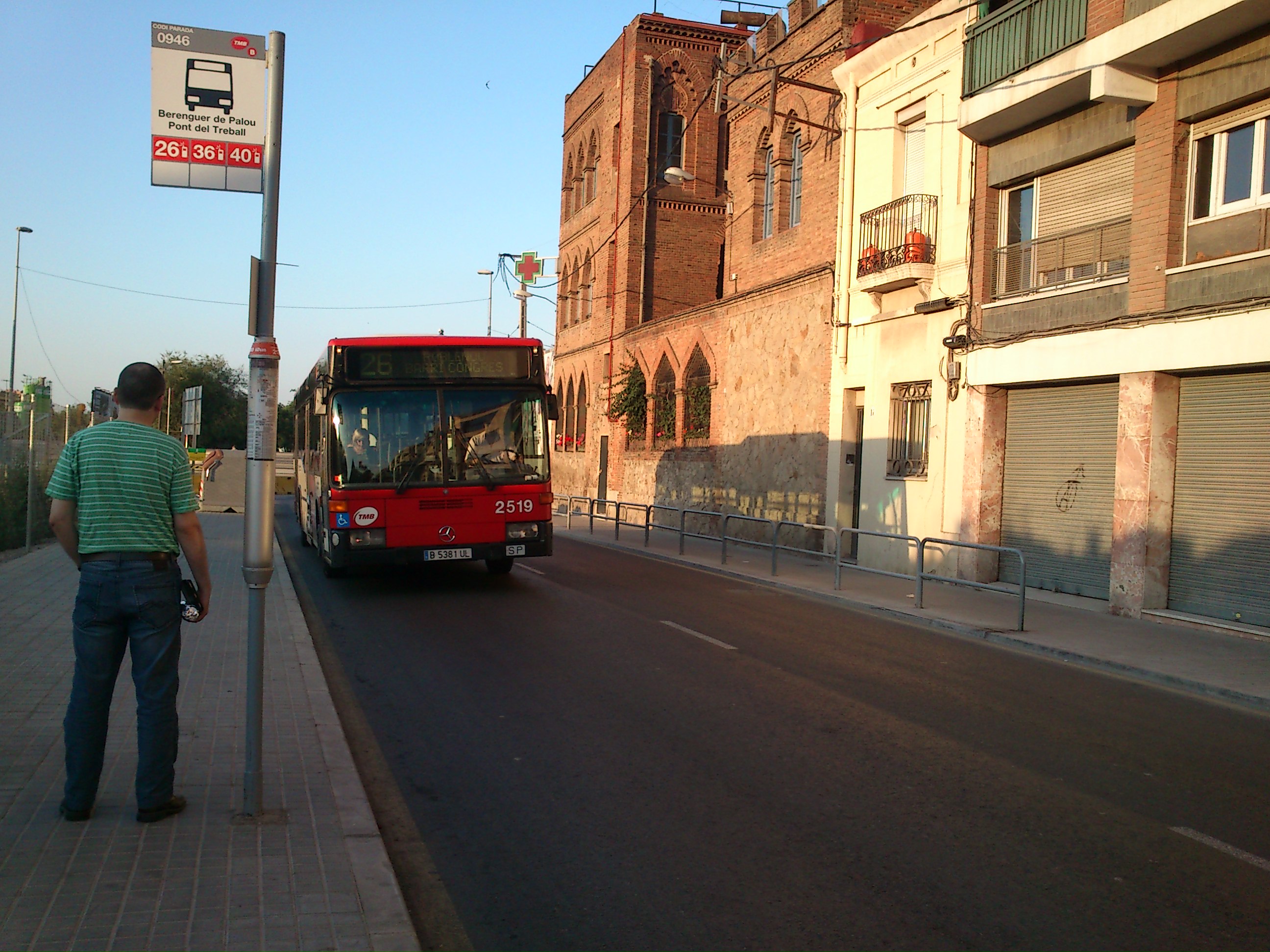 EL 3023 VUELVE A TRIANGLE Y EL 2519 RETIRADO