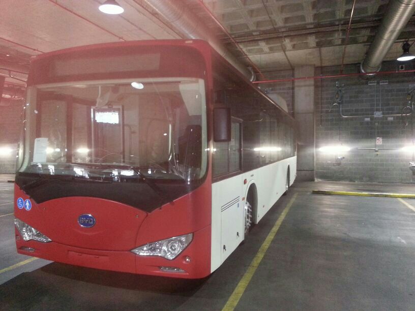 YA ESTA EL PRIMER BUS ELETRICO DE TMB