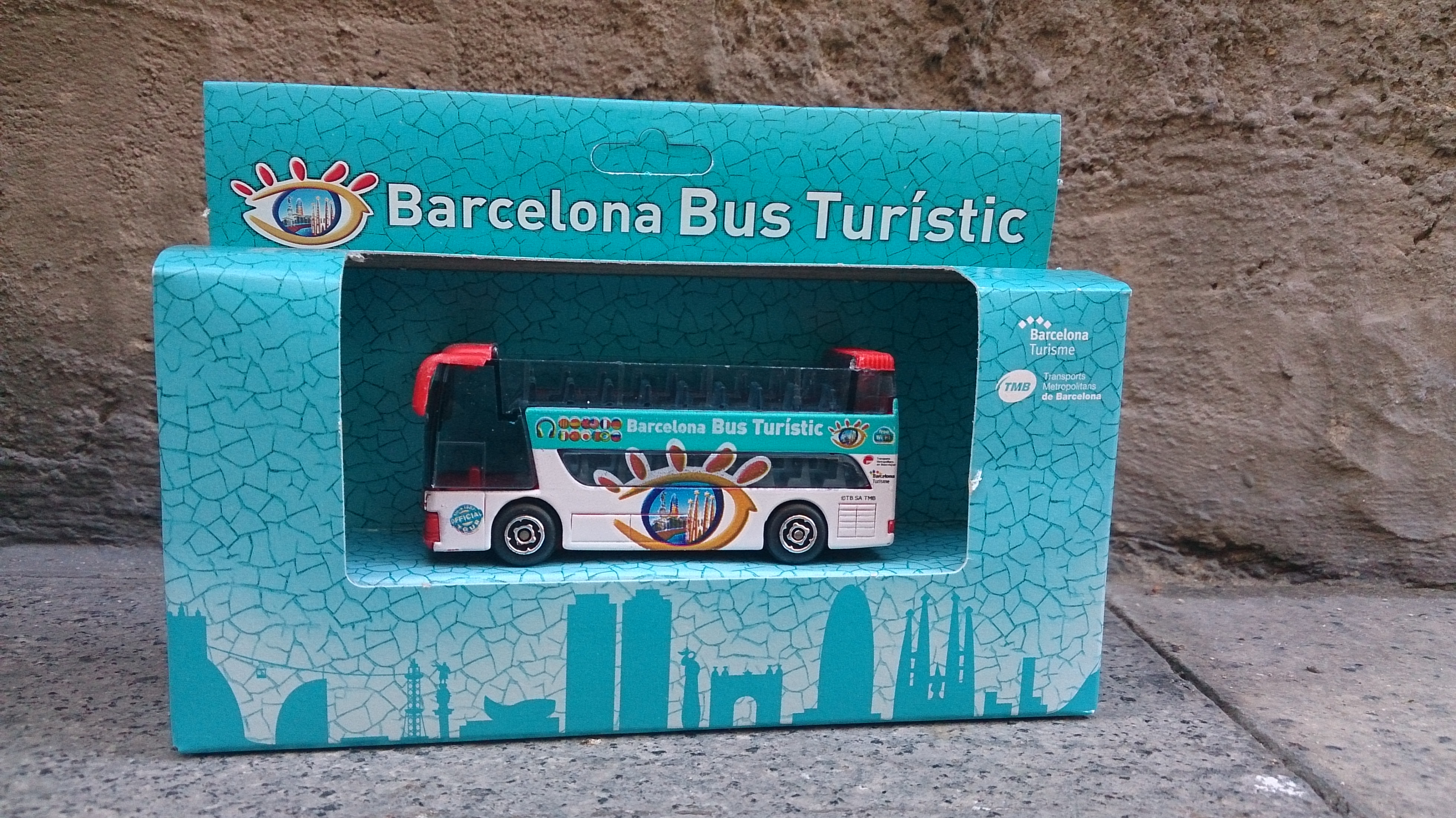 NUEVA MINIATURA DEL BARCELONA BUS TURISTIC