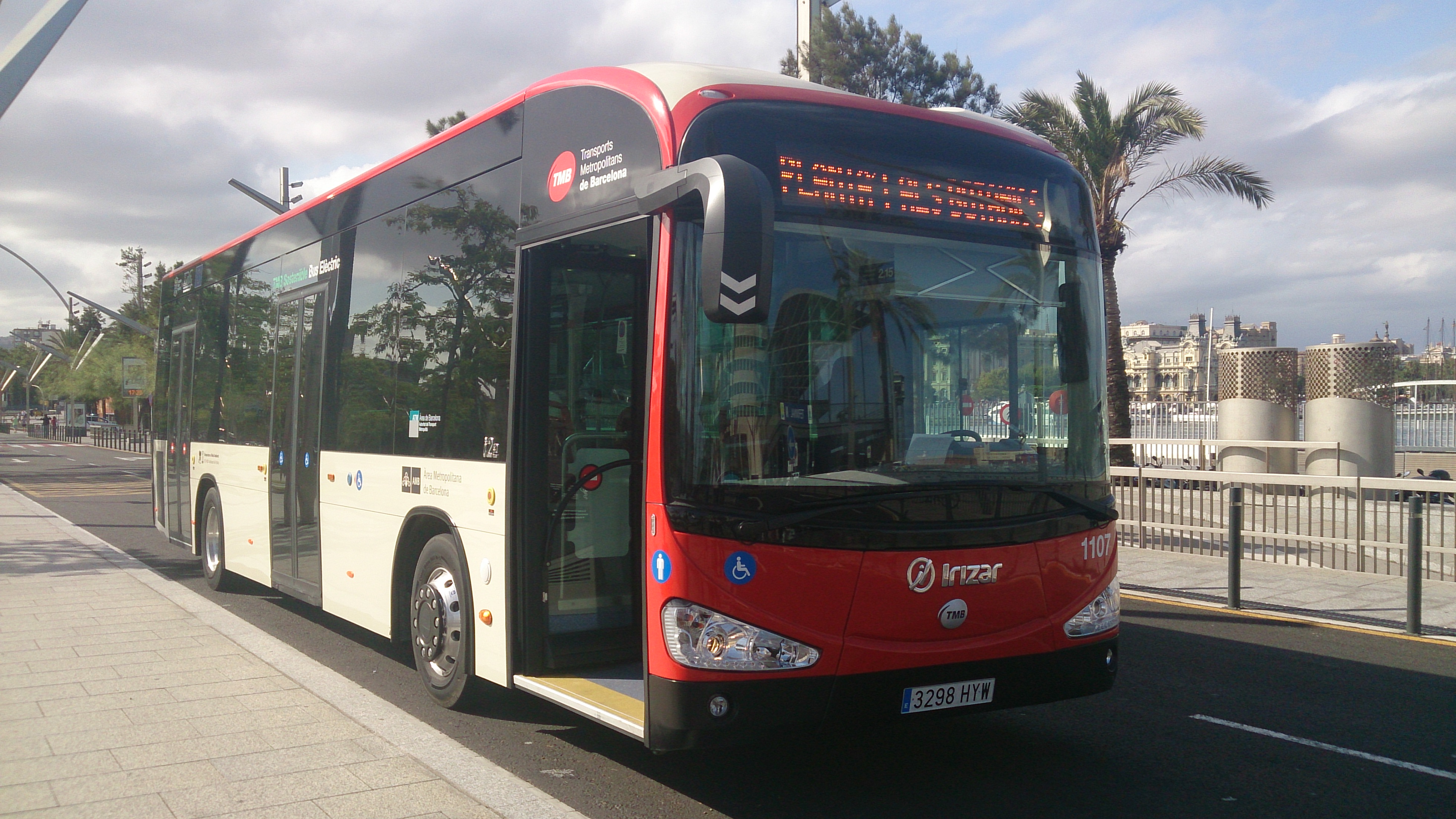 EL IRIZAR I2e YA COMIENZA A CIRCULAR EN PRUEBAS EN LA 20