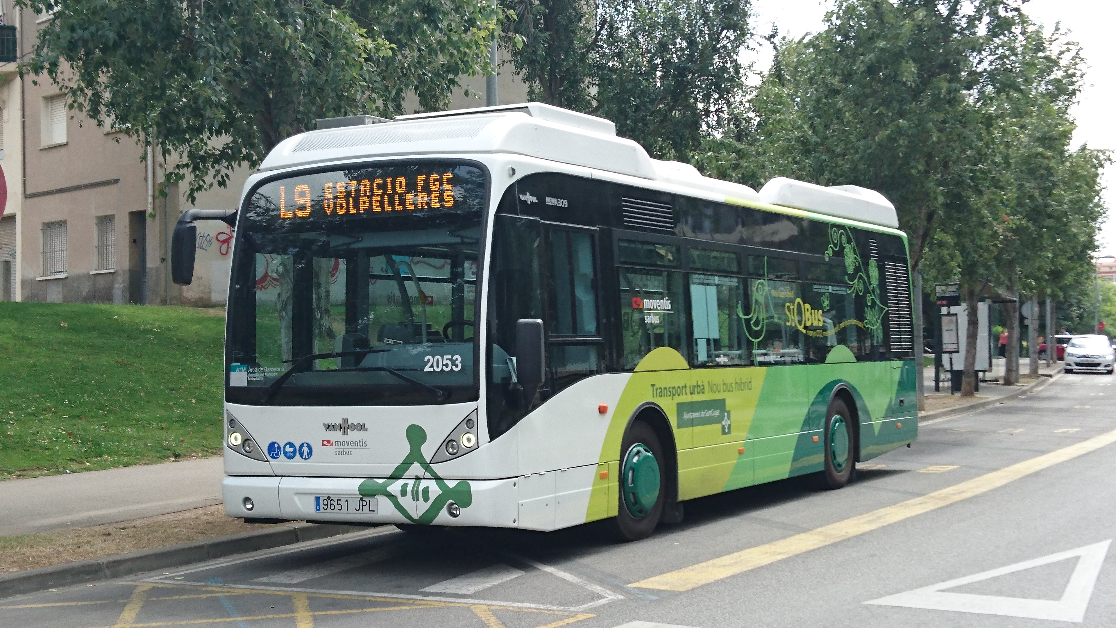 EN SERVICIO EL PRIMER VANHOOL A309 HYBRID DEL ESTADO ESPAÑOL