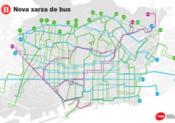 En marcha la ultima fase de la nova xarxa de bus TMB