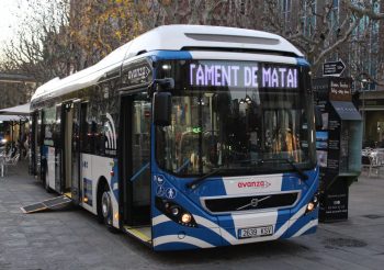 Mataró Bus estrena seis nuevos Volvos 7900 Hybrid