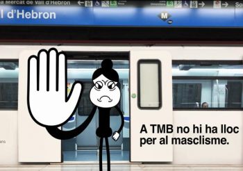 Nueva campaña de la karma para reducir el machismo en el transporte publico