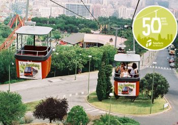 El teleférico de Montjuïc cumple 50 años