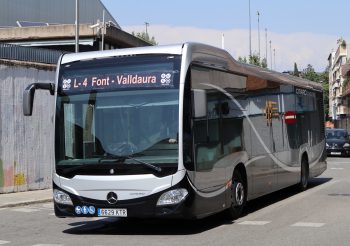 Bus Manresa prueba el Mercedes Citaro Hybrid