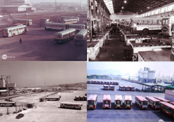 La cochera de Zona Franca cumple cincuenta años