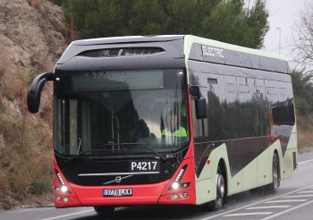 Tusgsal prueba el Volvo 7900 eléctrico