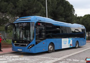 Se formalizan los acuerdos para electrificar las rutas de autobús de aportación de FGC