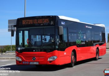 Monbus envía a Cataluña un cuarto Citaro C2 Hybrid desde Alcalábus