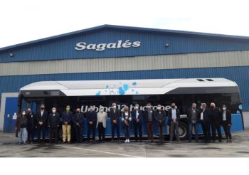 Sagalés prueba el Solaris Urbino 12 de hidrógeno