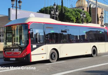Repintado el autobús 5000 de TMB