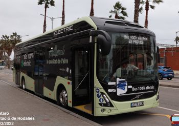 Mataró Bus prueba su primer bus eléctrico