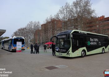 Mataró Bus presenta tres nuevos Volvo 7900 Hybrid S-Charge