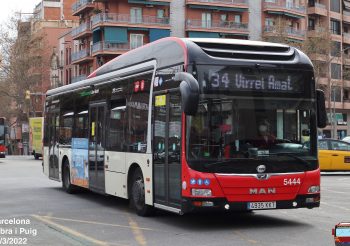 La ACTUB Y CGT convoca paros en los autobuses de TMB para el 5 de abril