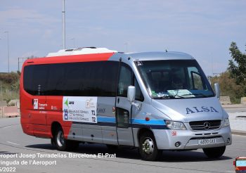 Alsa pasa a operar el servicio del parking de Larga estancia del Aeropuerto del Prat