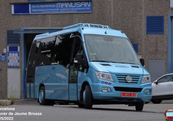 TMB prueba el microbús eléctrico Car-bus e-Urban