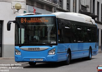 Moventis Sarbus adquiere autobuses híbridos de segunda mano