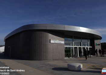 Inaugurada la nueva estación de Sant Andreu