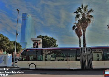 TMB comienza las pruebas con autobuses eléctricos en la línea V15