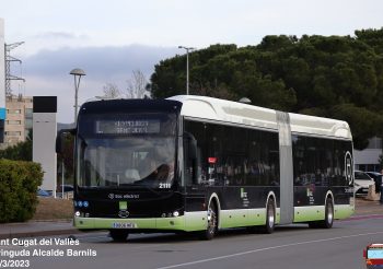 Moventis Sarbus incorpora sus primeros autobuses articulados eléctricos