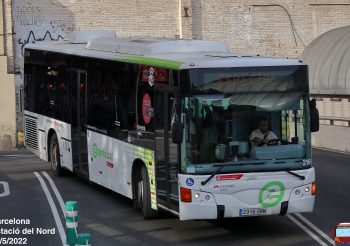 Incendiado un autobús de Moventis Sarbus en Terrassa