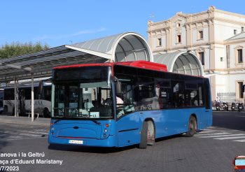 El servicio urbano de Vilanova i la Geltrú se integrará en la concesión de autobuses interurbanos de la zona