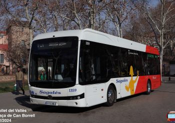Sagalés incorpora el primero de los cincuenta y dos autobuses eléctricos BYD K9
