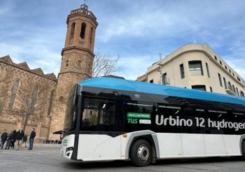 TUS Sabadell prueba el autobús Solaris Urbino 12 propulsado con hidrogeno