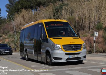 Monbus ya comienza a operar el servicio urbano de El Papiol