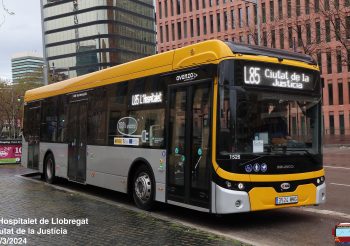 La AMB pone en marcha los autobuses eléctricos Ebusco 2.2