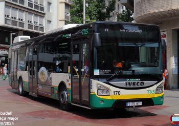 TUS Sabadell estrena siete nuevos Iveco Urbanway 12 Mild Hybrid