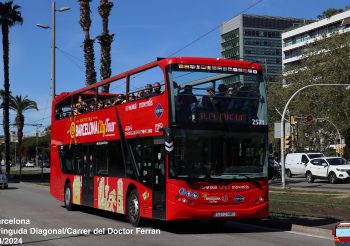 La UTE Julià y Moventis renuevan el servicio del Barcelona City Tour
