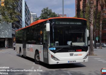 Las líneas del maresme operadas por Moventis estrenan dos nuevos Otokar Kent Ü LE