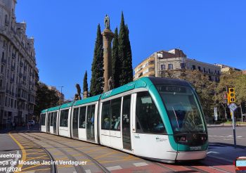 Gran acogida al estreno de la prolongación del Tranvía a Verdaguer