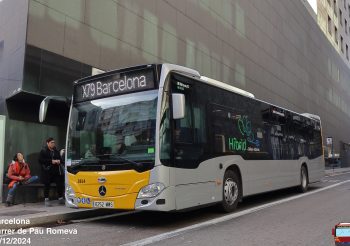 Monbus estrena una nueva hornada de Mercedes Citaro C2 Hybrid para las líneas de Sant Boi
