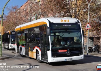 Autocares Font de Ripollet incorpora su primer autobús eléctrico