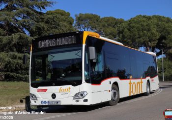 Autocares Font Ripollet incorpora un nuevo Mercedes Citaro C2Ü Hybrid