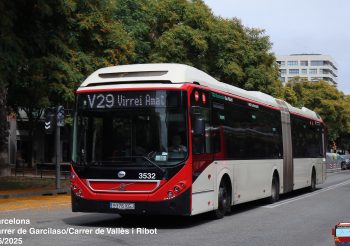 TMB instaura nuevos servicios de refuerzo en la línea V29