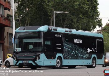 TMB prueba el Volvo BZL con carrocería Castrosua Nelec