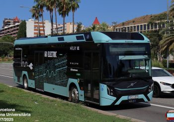 Soler i Sauret prueba el autobús eléctrico Volvo BZL con carrocería Castrosua Nelec