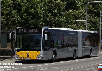 Monbus incorpora los primeros Mercedes Citaro C2G Hybrid para las líneas de la UTE Sant Boi