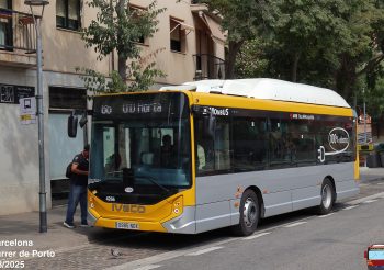 Monbus incorpora 14 nuevos Iveco e-way de 9,5 metros para las líneas 86 y 87
