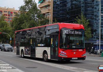 TMB cede más unidades de la serie 48xx a la cochera de Zona Franca