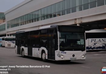 Monbus renueva la concesión del servicio entre terminales del Aeropuerto del Prat