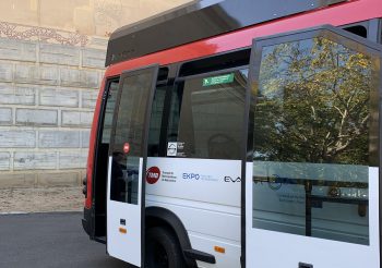 TMB presenta un prototipo de un microbús Diesel reconvertido a hidrogeno