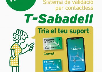 TUS Sabadell pondrá en marcha las nuevas tarjetas sin contacto T-Sabadell