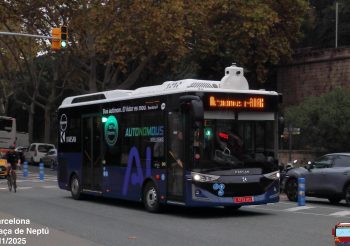 TMB prueba el Karsan e-Atak autónomo