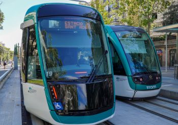 TRAM pone en marcha las tres nuevas ramas Alstom Citadis X05 para el Trambesós