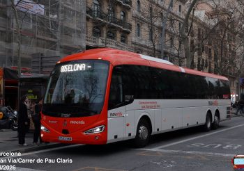 Moventis Casas incorpora sus primeros autobuses con cámaras que sustituyen a los espejos